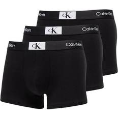 Sportswear Garment Men's Underwear Calvin Klein CK 96 3 Pack Cotton Trunks - Black