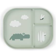Foodie Compartment Plate Croco