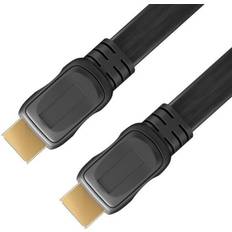 Hdmi slim 3m Goobay High-Speed HDMI Flachkabel 3m