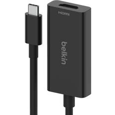 Cables Belkin AVC013btBK 7.5' USB-C to HDMI 2.1 Adapter (8K, 4K, HDCP)