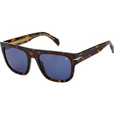 David Beckham Women Sunglasses David Beckham DB 7044/S Sunglasses - Dark Havana/Blue