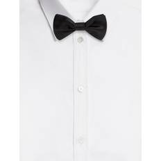 Dolce & Gabbana Stropdassen Dolce & Gabbana Silk Bow Tie Black Fabric