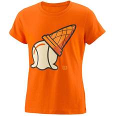 Orange Oberteile Wilson Inverted Cone TECH Tee Sunrise Or