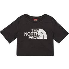 The North Face T-shirts The North Face Girl's Cropped Easy T-shirt - Tnf Black