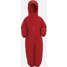 Red Rain Overalls Children's Clothing Regatta Kids Splash-it Puddle Suit - Red