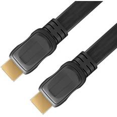 Goobay High Speed Fladt 2.0 HDMI kabel