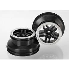 Fjernstyret legetøj Traxxas Fälg SCT Split-Spoke Svart-Matt Krom 2.2/3.0''' 2WD Fram 2