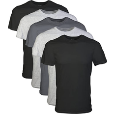 Gildan Clothing Gildan Men's Crew T-shirts 5-pack - Assorted Black/Grey