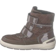 Geox Vinterskor Barnskor Geox Sleigh Girl Abx Dk Beige Brun