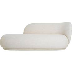 ferm LIVING Rico Divan Right Bouclé Off-White Sofa