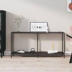 Glasses Console Tables vidaXL black, 160 Tempered Console Table