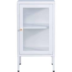 Glas Vitrinen House Nordic Dalby White Vitrine 38x70cm