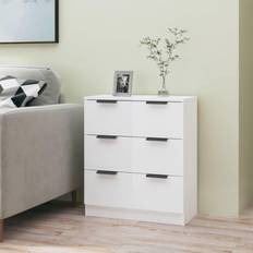 VidaXL Skjenker vidaXL high white Engineered Wood Sideboard