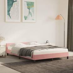 vidaXL pink Sengeramme