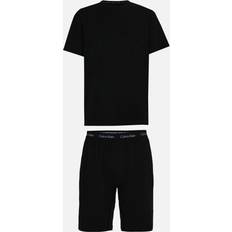 Calvin Klein Nachtwäsche Calvin Klein Herren Pyjama-Set Kurz, Schwarz Black