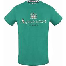 Aquascutum Classic Check Logo T-shirt - Green