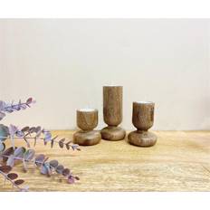 Geko Set of Three or Tea Light Candle Holder