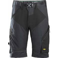 Snickers Work Pants Snickers FlexiWork Comfort Shorts - Steel Grey/Black