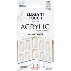 Elegant Touch False Nails Acrylic Colour Infusions Coconut