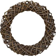 Natural Christmas Decorations Ivyline Wreath Rattan/Wicker L10 Decoration