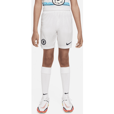 Nike Chelsea FC 2022/23 Stadium Home/Away-fodboldshorts til større børn hvid