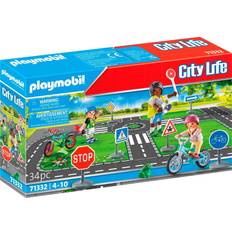 Barato Conjuntos de juego Playmobil Educación vial 71332