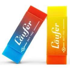 Hobbyartikler Läufer Kunststoff-Radierer PLAST COLOR, 2er Blisterkarte