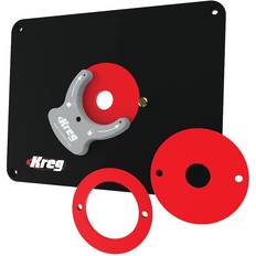 Kreg PRS4036 Precision Router Table Insert Plate with Level-Loc Rings, Compatible with Porter-Cable & Bosch