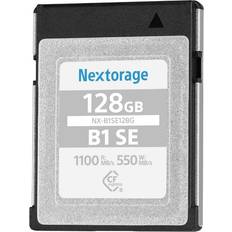 Nextorage CFexpress Typ B Speicherkarte SE Serie 128 GB max Lesen 1100 MB/s/max Schreiben 550 MB/s