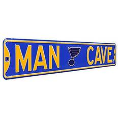 Authentic Street Signs Blue St. Louis Blues x Man Cave