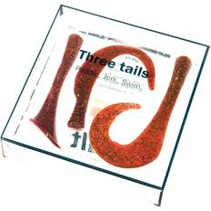 Zalt Fiskedrag Zalt Tre Tailar till Z Jerktail maroon gold/green flake 3-pack