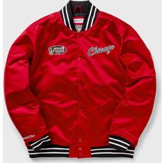 Vestes & Pulls Mitchell & Ness Blouson satin épais Chicago Bulls Rouge