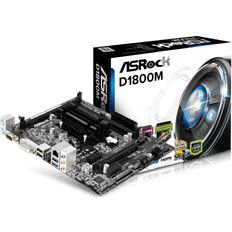 Integrated Graphics Card - Integrated Processor Motherboards Asrock D1800M