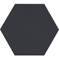 Emser Tile Rhythm Black 11.22 12.95 Matte Stone Look Porcelain Floor and Wall 10.752 sq. ft./Case