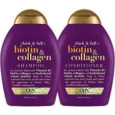 OGX Thick & Full + Biotin & Collagen Shampoo & Conditioner