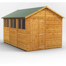 12 x 8 shed power Roof Shed 12'x8' (Building Area )