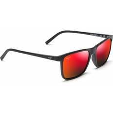 Maui Jim Herre Solbriller Maui Jim Unisex Sunglass One Way - Red Mirror Polarized