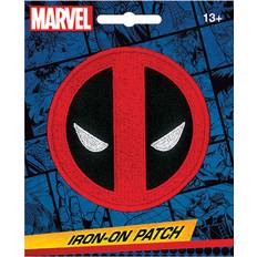 Costumes Deadpool Marvel Iron-On Patch Black/Red