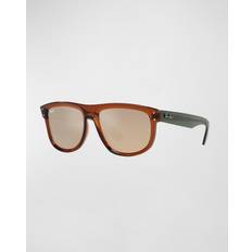 Ray-Ban Boyfriend Reverse Sunglasses - Men's Brown