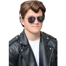 Grease Parrucche Corte Grease Kenickie Costume Wig for Men Grease Costume Accessories