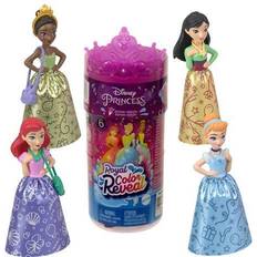 Disney Princess Dolls & Doll Houses Disney Princess Royal Color Reveal Party Edition Doll Case of 4