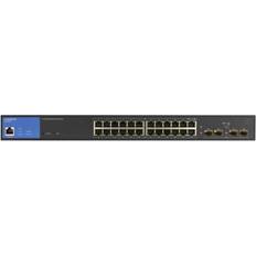 Linksys LGS328PC 24-Port Gigabit PoE+ Switch 250W