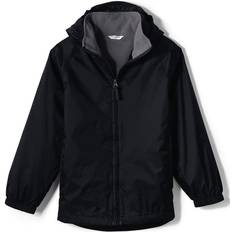 Outerwear Lands' End School Uniform Kids Fleece Lined Rain Jacket