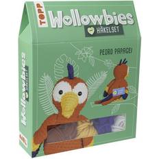 Handarbeitsets Wollowbies Häkelset Papagei
