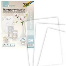Papier Folia folia Transparentpapier 115 g/qm, 10 Blatt
