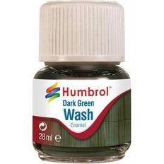 Enamel Paint Humbrol AV0203 28ml Enamel Wash Dark Green