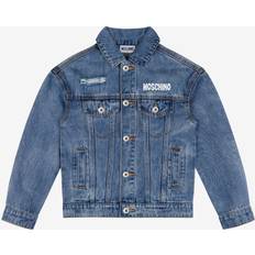 Børnetøj Moschino Jacket KID Kids colour Denim