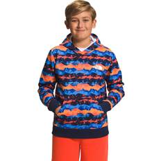 Tops The North Face Boys' Camp Hoodie Retro Orange Mountain Panorama Print