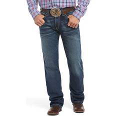 Men - Yellow Jeans Ariat Men's M4 Low Rise Stretch Boot Cut Jean - Adkins Turnout