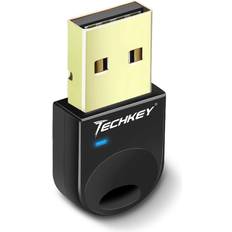 Bluetooth Adapters Techkey USB Bluetooth 4.0 Adapter Dongle